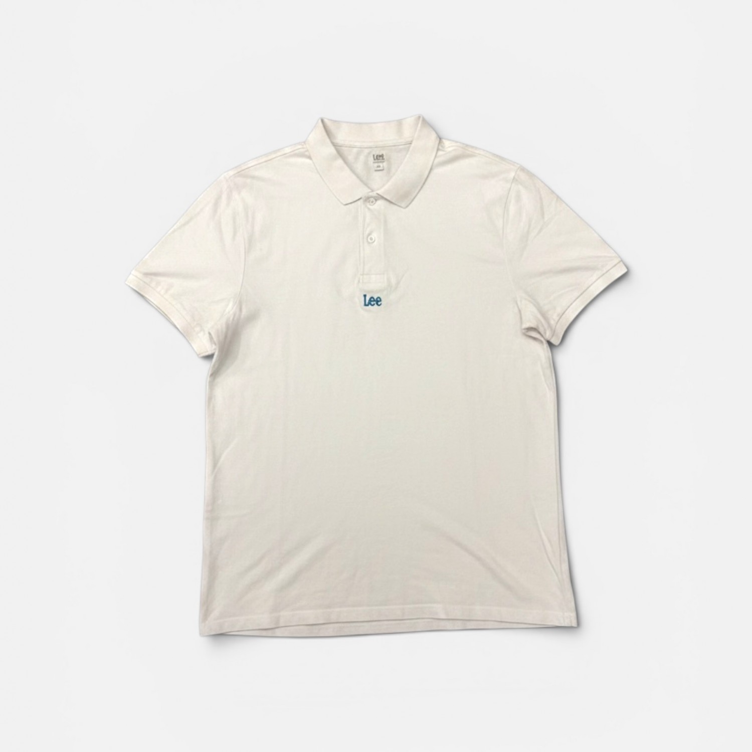 Lee White Polo Shirt